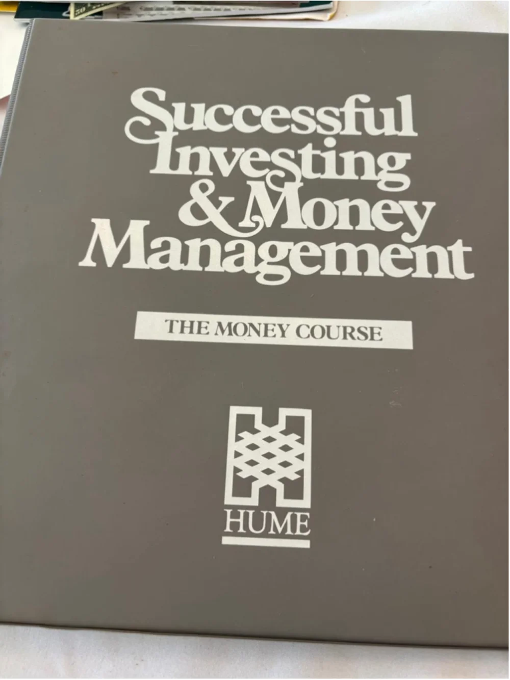 Hume lot vintage